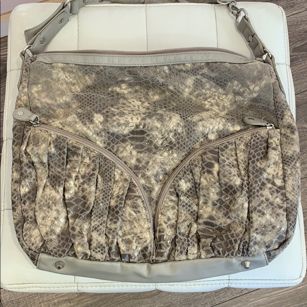 Animal Print Bag with pockets